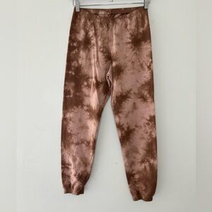 LACAUSA Anthropologie Tie Dye Jogger Sweatpants NWT Women’s Size S